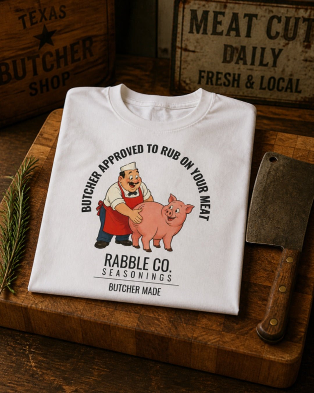 Butcher Approved Rub - T-Shirt - RABBLE CO.