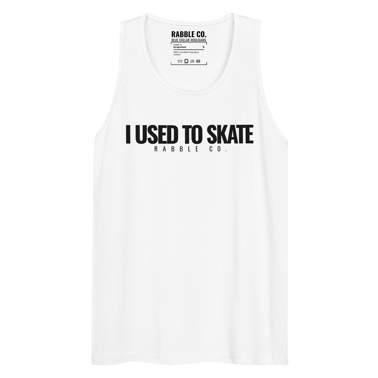 I Used To Skate - tank top - RABBLE CO.