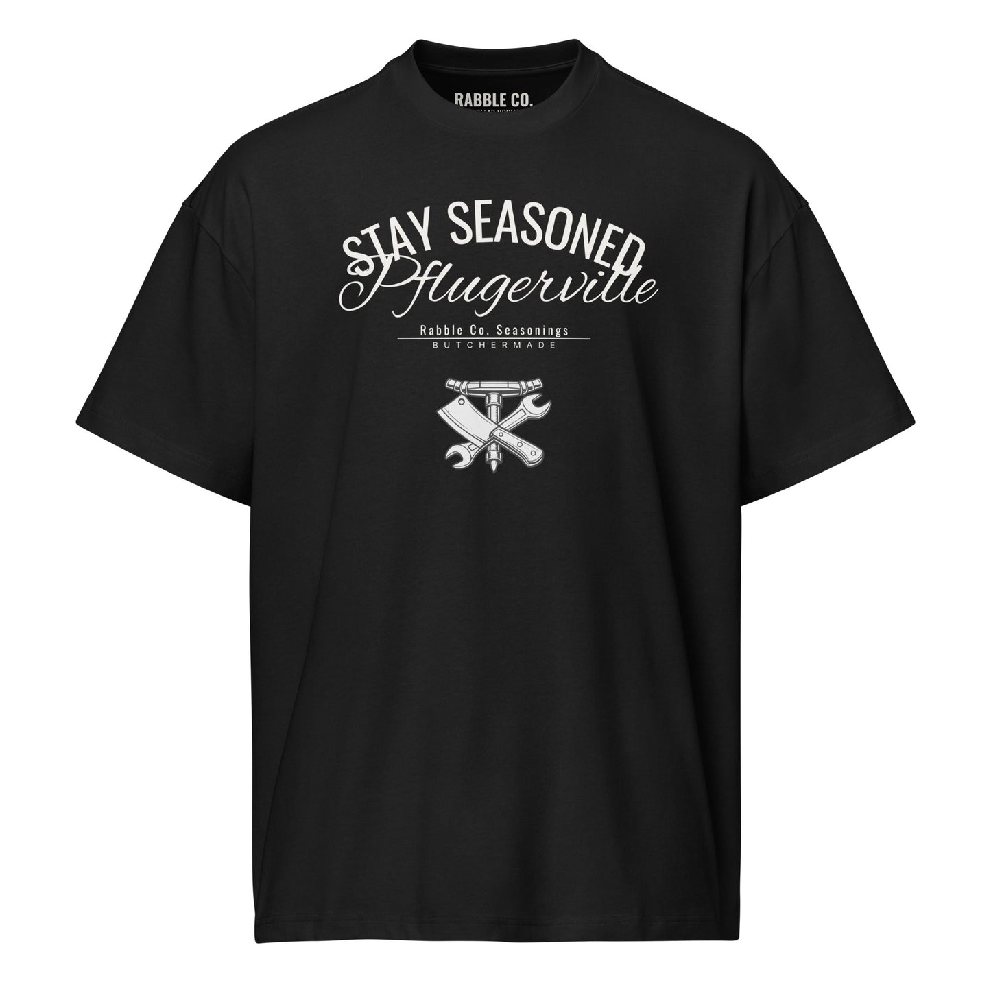 StaySeasoned Pf - Heavyweight Men’s box tee - RABBLE CO.