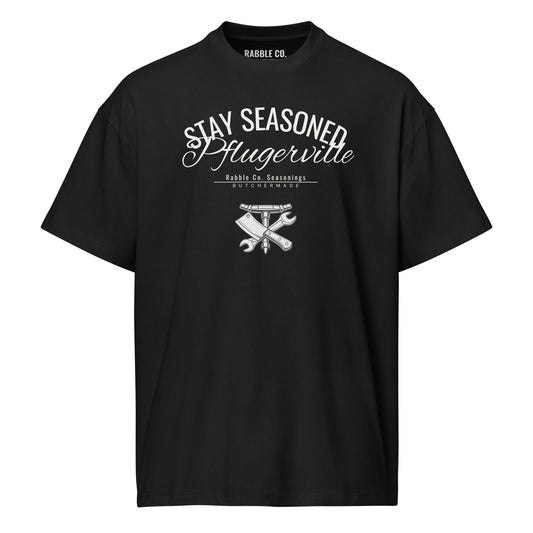StaySeasoned Pf - Heavyweight Men’s box tee - RABBLE CO.